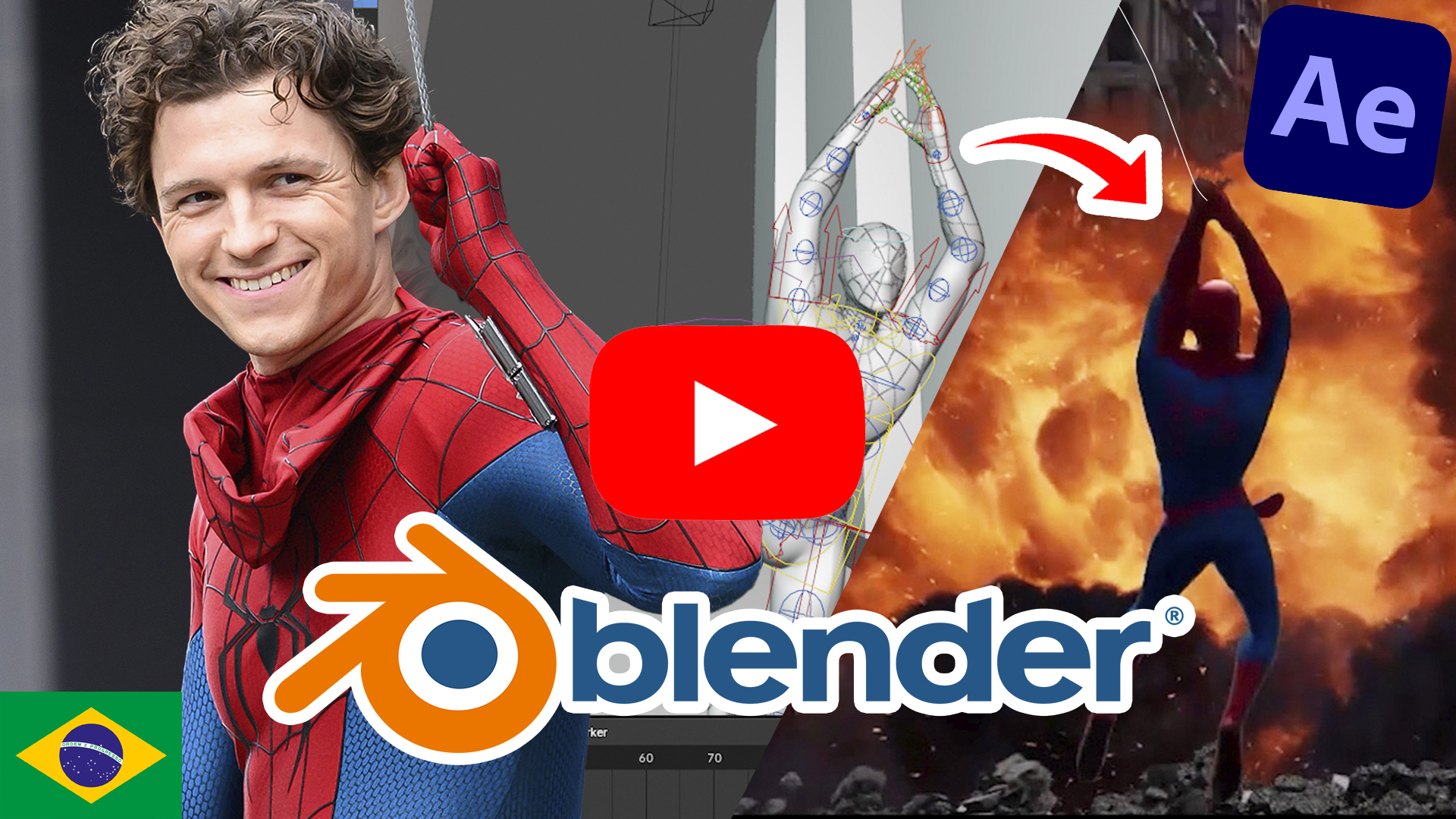 Edição do vídeo em canal do youtube "Universo Nerdístico Studios"